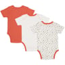 Lot de 3 bodies manches courtes bébé Influx LITTLE KRAB 24 MOIS