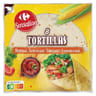 Carrefour sensation 8 tortillas au blé et maïs 320g