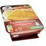 Carrefour extra escalope milanaise spaghetti à la sauce tomate 300g