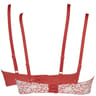 Lot de 2 soutiens-gorge coque ligne Duo Micro UNI ROUGE/IMP ROSE 100D