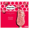 Haagen-Dazs bâtonnets macaron strawberry raspberry Pierre Hermé 3x80ml 225g