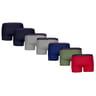 Lot de 7 boxers homme D01 MAR/GS/RG/KAKI/BLE T4