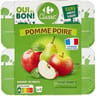 Carrefour classic compote pomme poire 4x100g