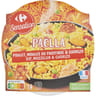 Carrefour sensation paella volaille et fruit de mer 300g