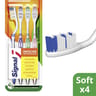 Signal brosse à dents protection integrale souple x4