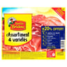 Justin Bridou assortiment 4 variétés + 20% offert 312g