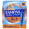 Tampax compak pearl super plus avec applicateur x18