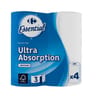 Carrefour Essential essuie-tout ultra absorption x4