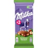 Milka chocolat lait noisettes 2x100-200g