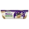 Blediner mouline aubergines/courgettes riz touche mozzarella 2x200g