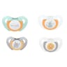 Tex Baby sucette silicone blanc T3 x2