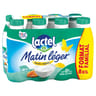 Matin léger lacet uht bouteille 8x1l format familial