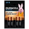 Duracell piles optimum aa x4 96g