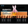 Duracell piles optimum aa x8 192g