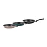 Carrefour home zen noir poêle 24cm