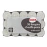 Cora chauffe plats x30 blanc