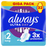 Always ultra jour serviettes long taille 2 ailettes x32