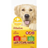 Carrefour companino croquettes pour chien adulte medium au boeuf & aux légumes - 10kg