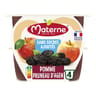 Materne compotes coupelles pomme pruneau 4x100g