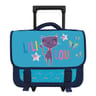 Cartable à roulettes 38 cm lililou