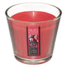 Bougie parfumée fruits rouges Nina dans verre 190 g