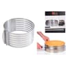 Cercle inox a etage 24-30cm