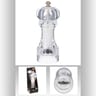 Moulin sel transparent 15 cm