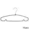 Lot de 10 cintres métal plastique