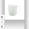 Mug floral green 33 cl