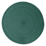 Set de table tressé rond émeraude