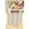 Carrefour extra boudins blancs aux cèpes 3x125g