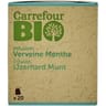 Carrefour bio infusion verveine menthe bio 20 sachets 30g