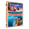 Coffret blu ray vaiana,la legende du bout du monde  + vaiana 2
