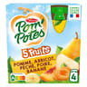 Pom'Potes compotes gourdes 5 fruits jaunes 4x90g