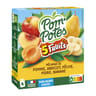 Pom'Potes compotes gourdes 5 fruits jaunes 4x90g