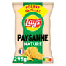 Lay's chips ondulées paysanne nature 295g