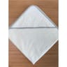 Cape de bain gris clair