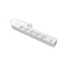 Carrefour bloc 5 prises interrupteur 2 usb (1a+1c)