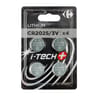 Carrefour 4 piles CR 2025 i-tech+