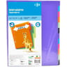 Carrefour intercalaires 12 positions A4 24,5x30,5cm plastique