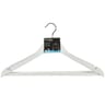 Carrefour home lot de 3 cintres bois blanc