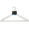 Carrefour home lot de 3 cintres bois blanc