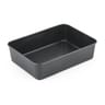 Carrefour home plat à four rectangle 25x18cm en métal