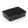 Carrefour home plat à four rectangle 25x18cm en métal