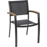 Fauteuil aluminium gaya