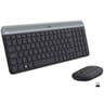 Logitech clavier et souris sans fil ultra-fin noir MK470 GRAPHITE