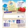 Nestlé p'tit brassé bio fraise sans sucres ajoutés dès 6 mois 4x90g
