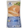 Carrefour extra croque monsieur jambon et chèvre 200g