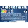 Carrefour extra croque monsieur jambon et chèvre 200g
