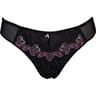 Tanga ligne Baya NOIR MULTICO 42/44